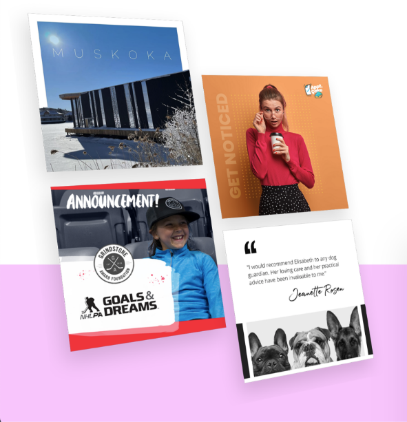 Social media management and marketing services