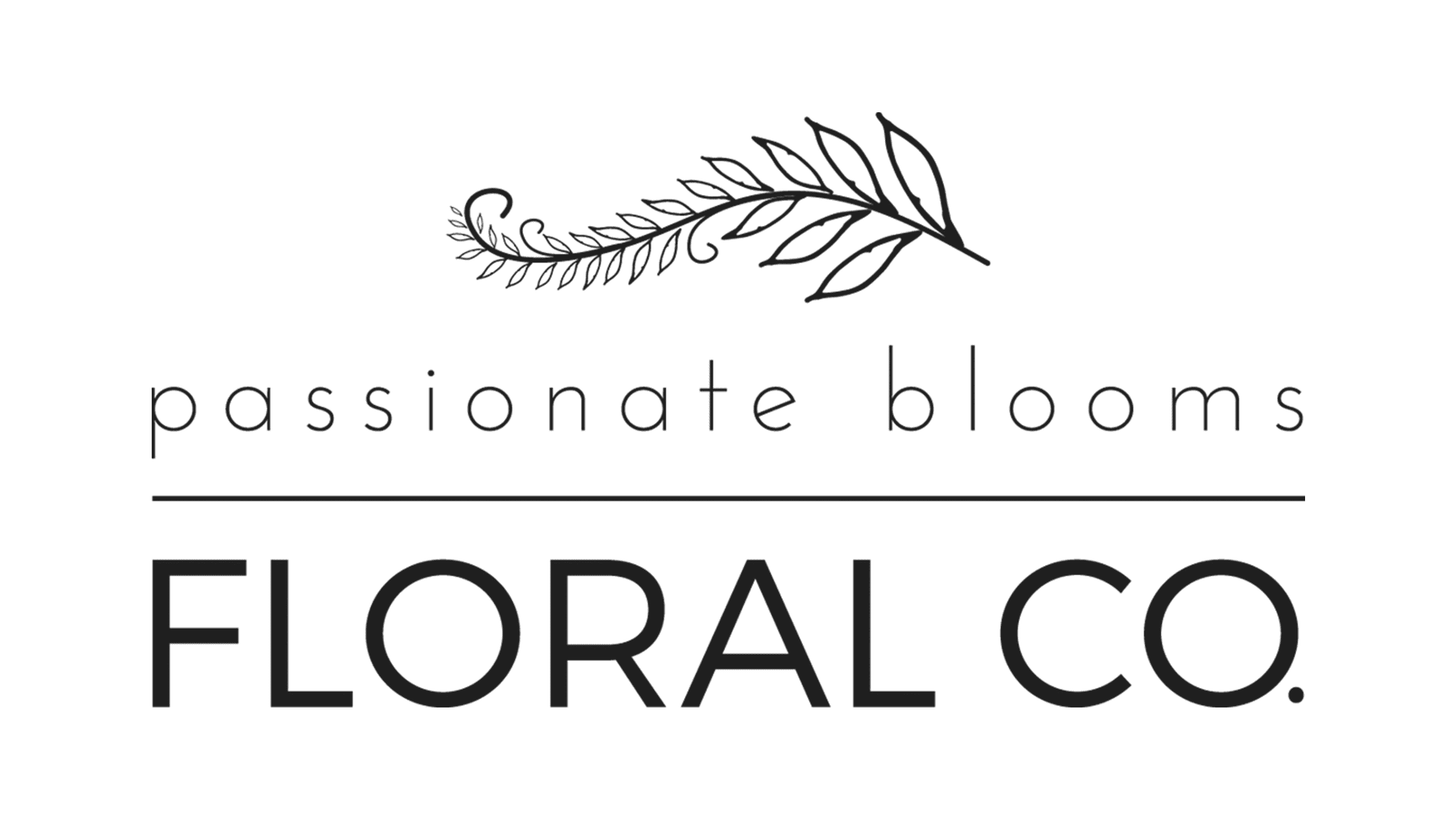 Passionate Blooms - logo