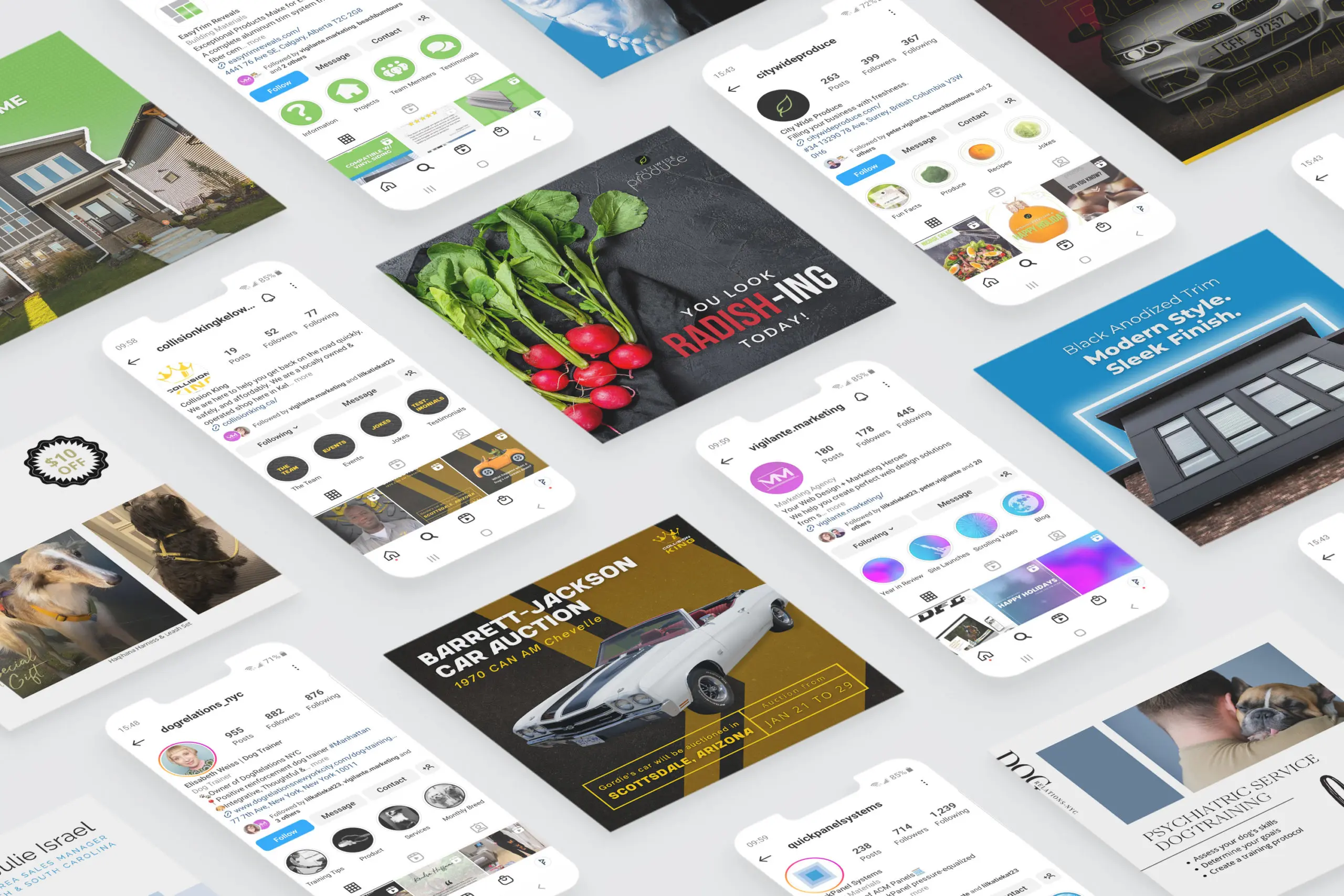 Digital marketing social media examples