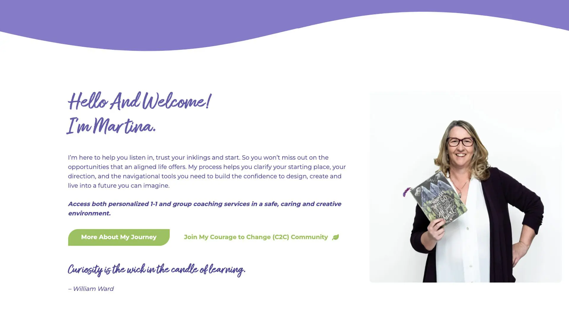 BEingU Coaching website screenshot