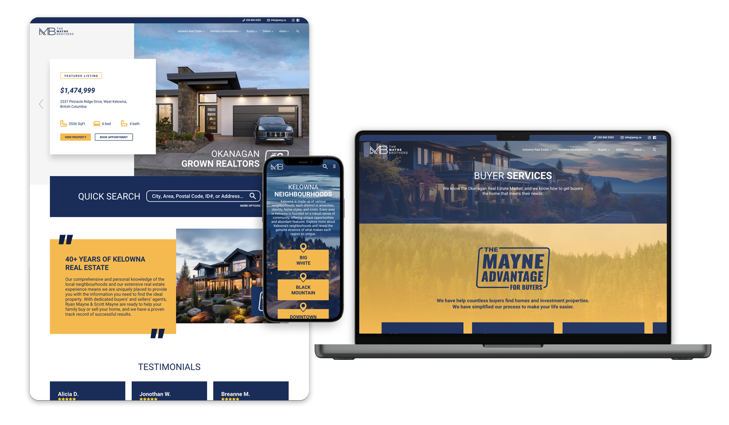 Mayne Mockup