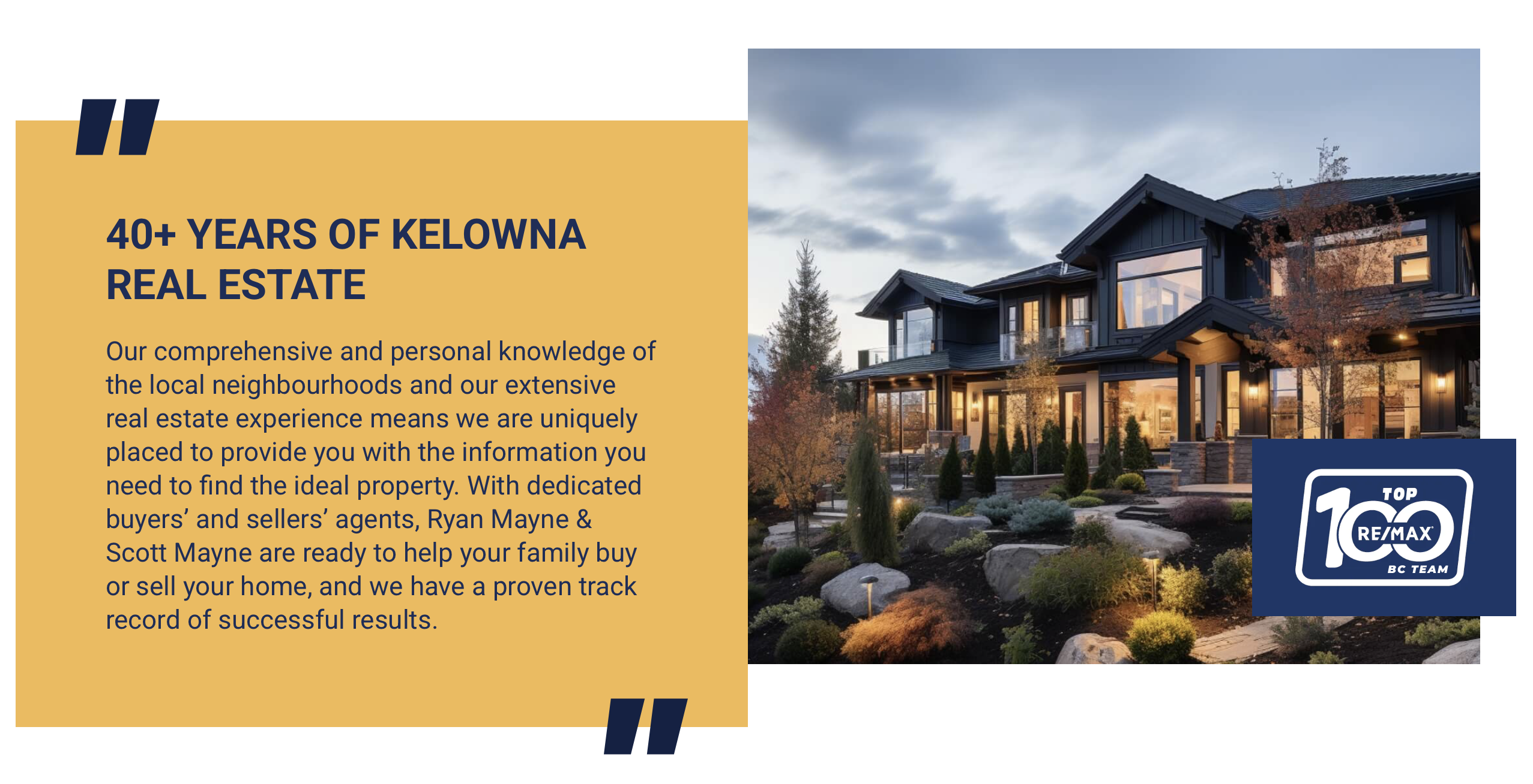 Mayne Brothers Brand Element