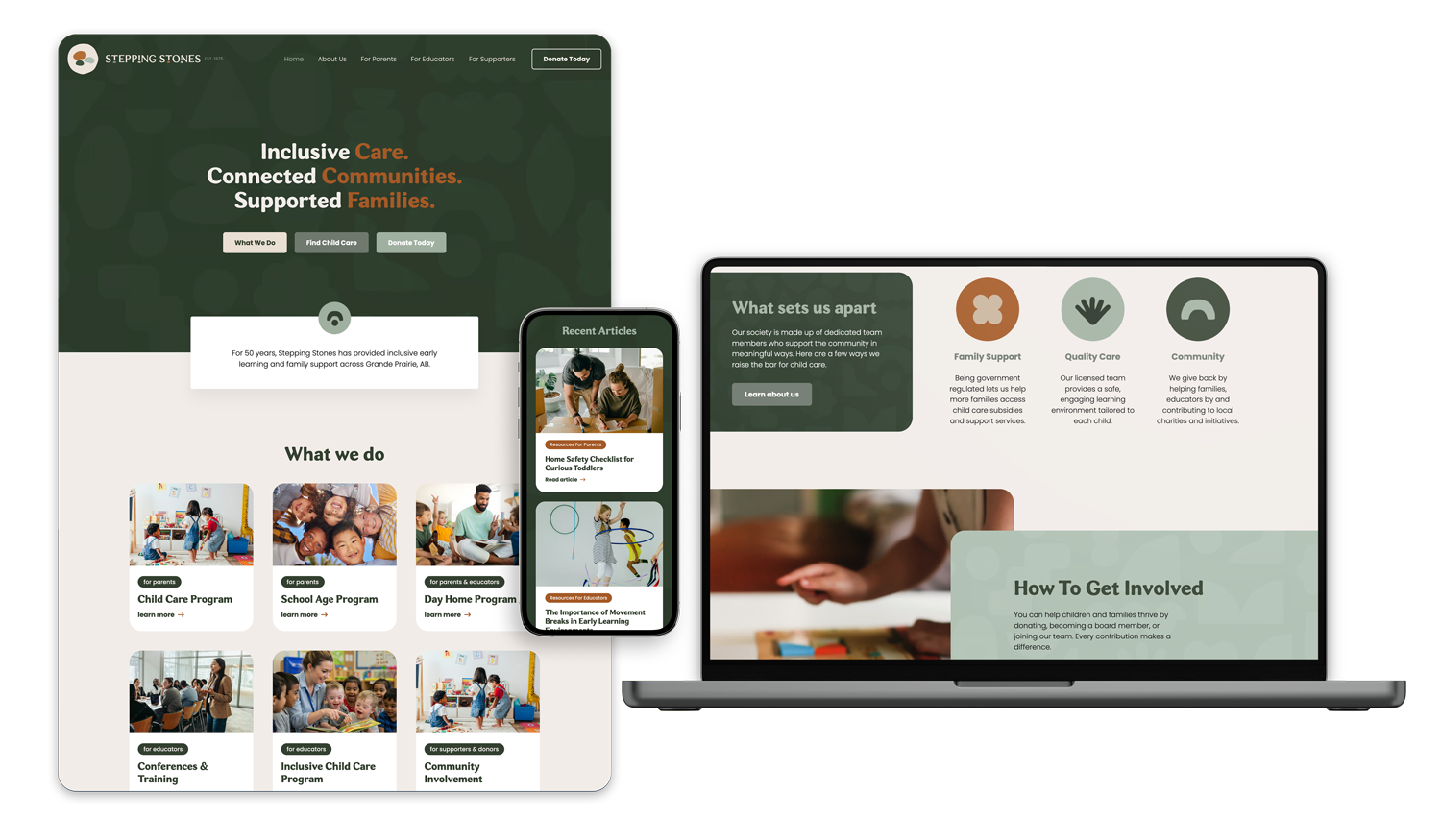 Stepping-Stones Mockup