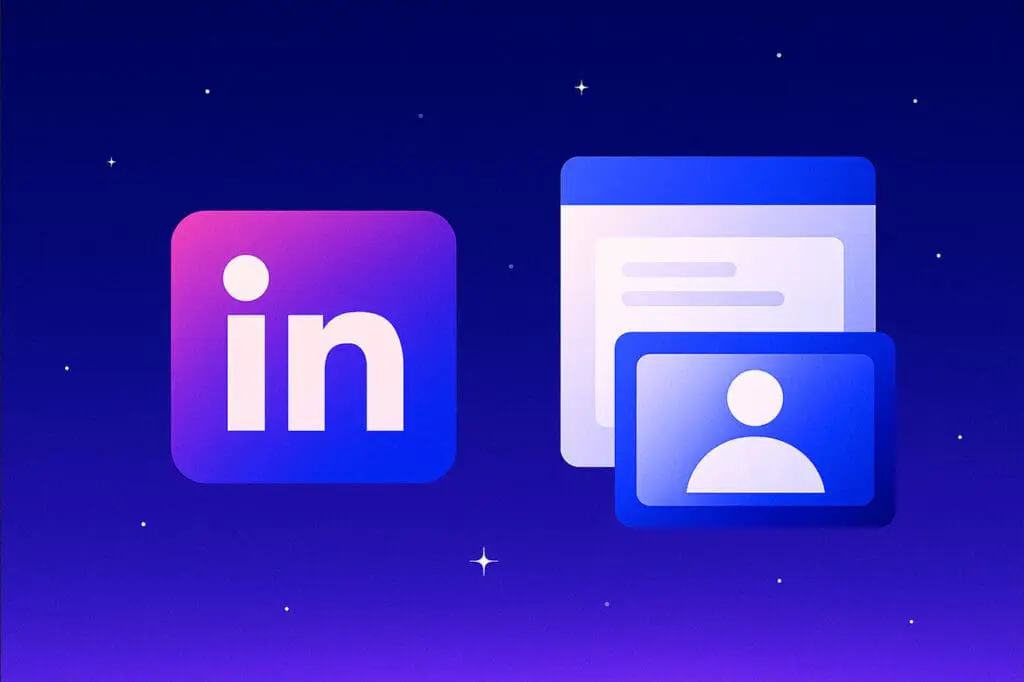 LinkedIn Ads 2025 personalised B2B campaign example with professional engagement metrics