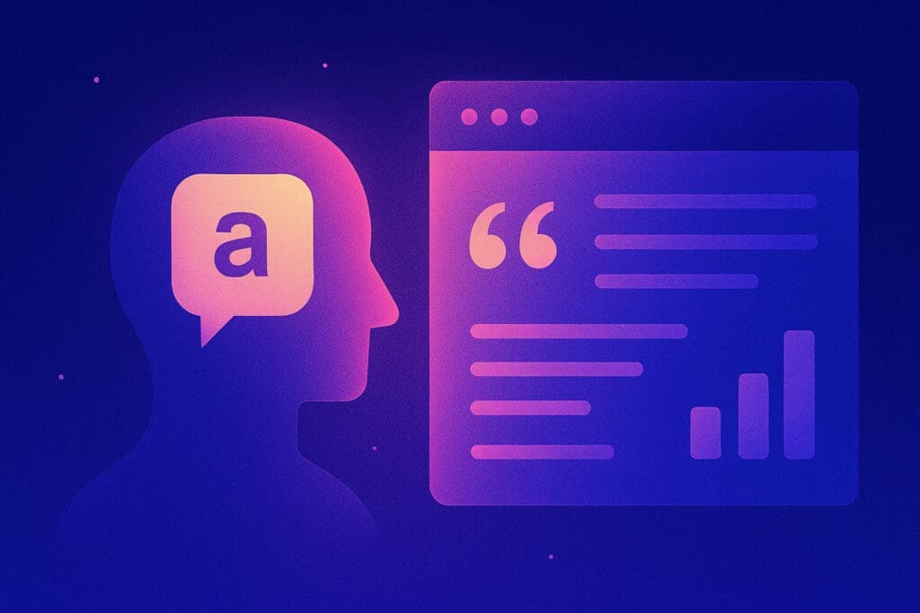 Graphic of person looking for answers online